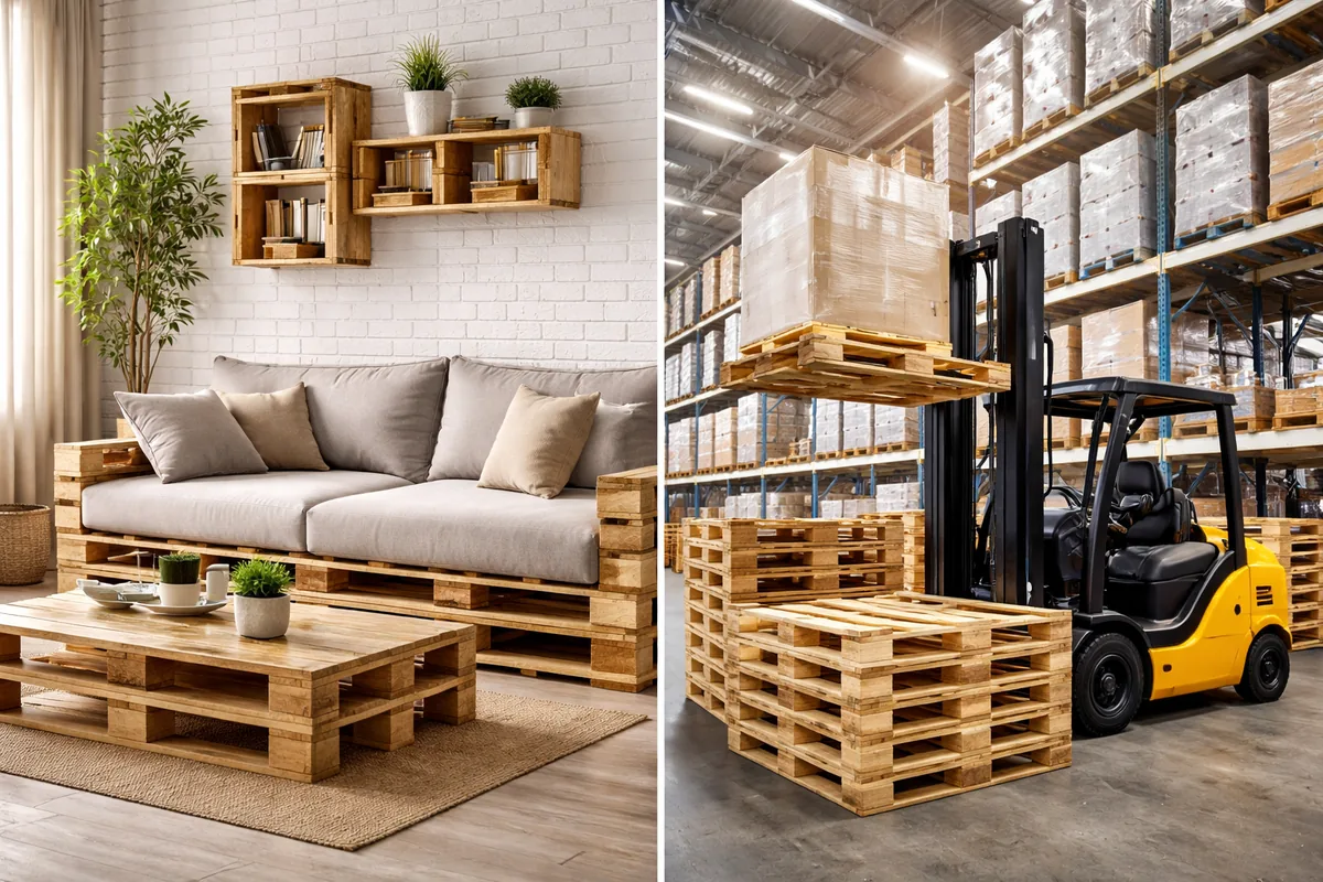 Comment optimiser l'utilisation des palettes dans l'aménagement intérieur et la logistique