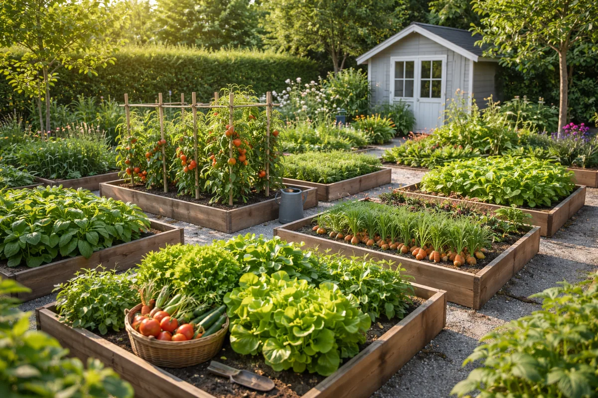 Quelle surface minimum pour un jardin potager à la maison